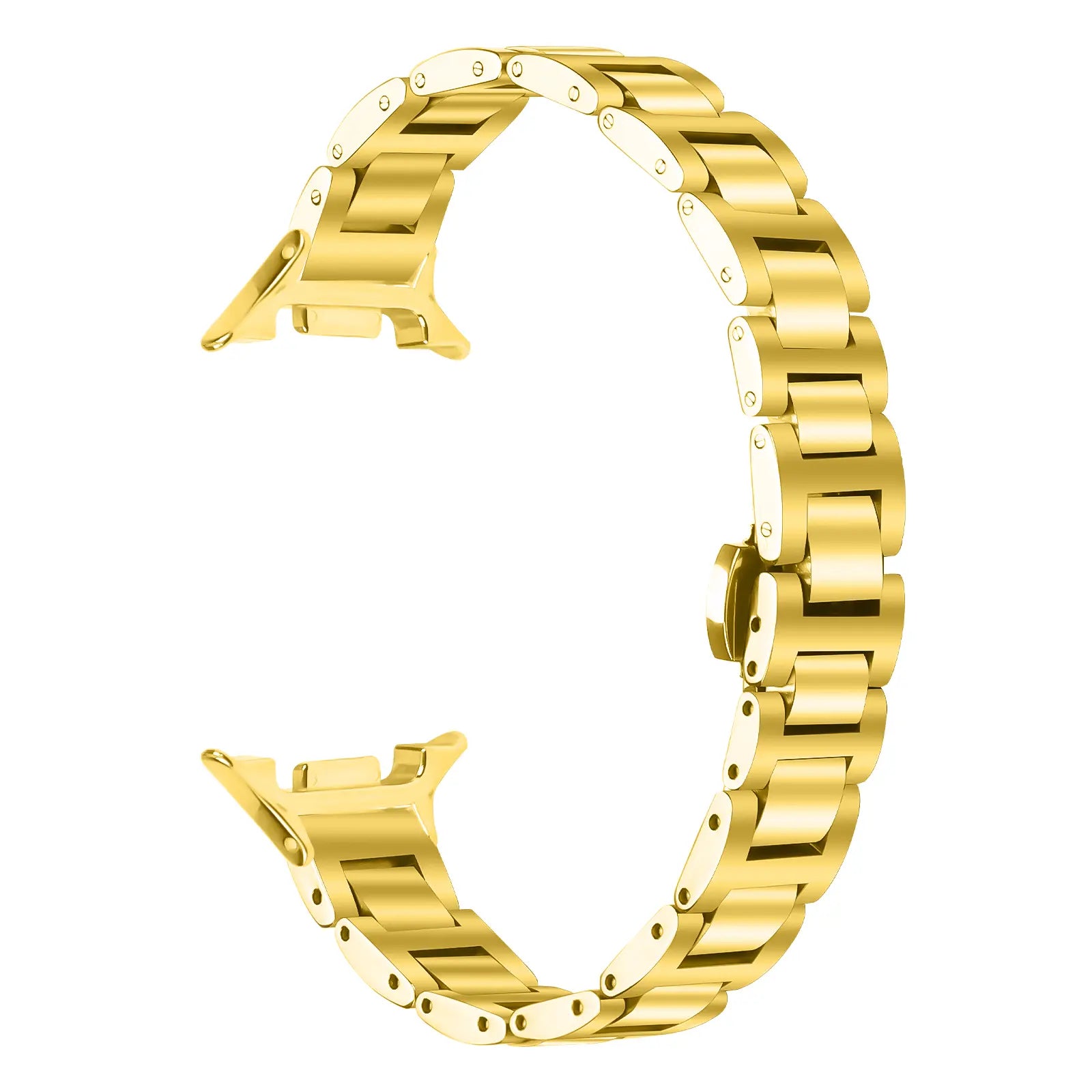 Samsung Galaxy Watch 9 - 44mm Slimfit Steel Strap (Gold)
