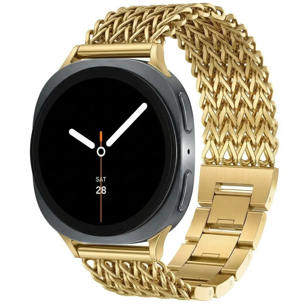 Samsung Galaxy Watch 9 - 40mm Metal Mesh Strap (Gold)