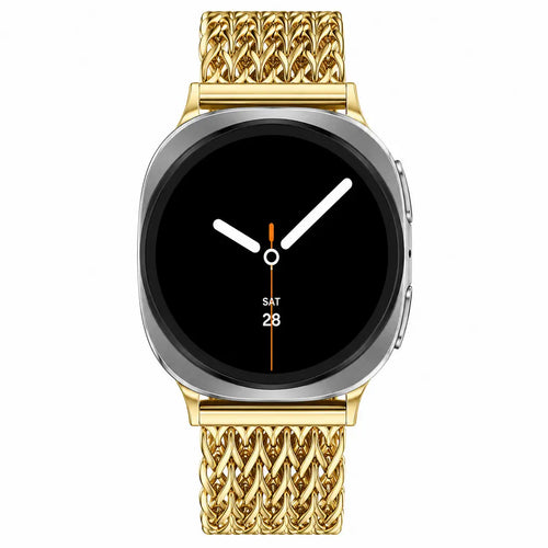Samsung Galaxy Watch 8 - 44mm Metal Mesh Strap (Gold)