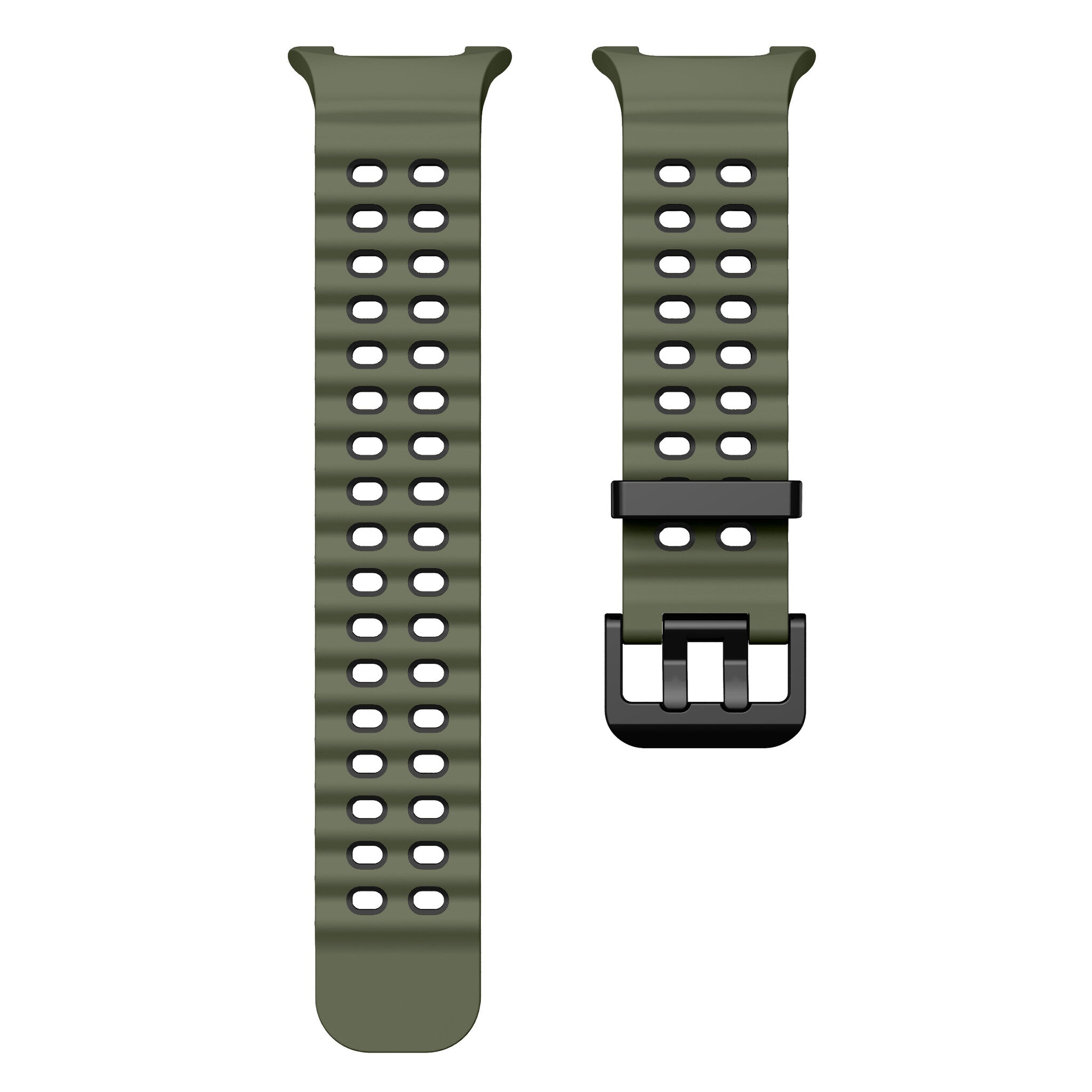 Samsung Galaxy Watch 8 - 44mm Ocean Strap (Green/Black)