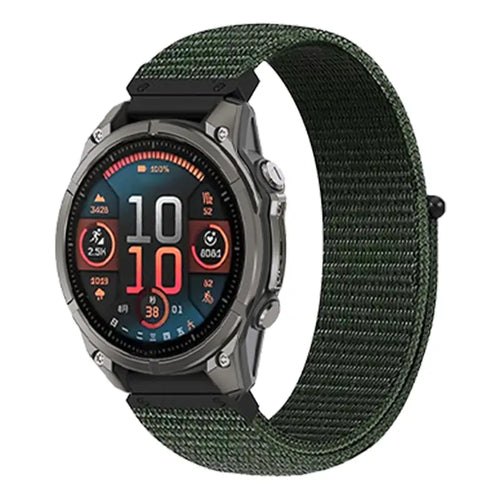 Garmin Instinct 2s Premium Nylon Strap (Green)
