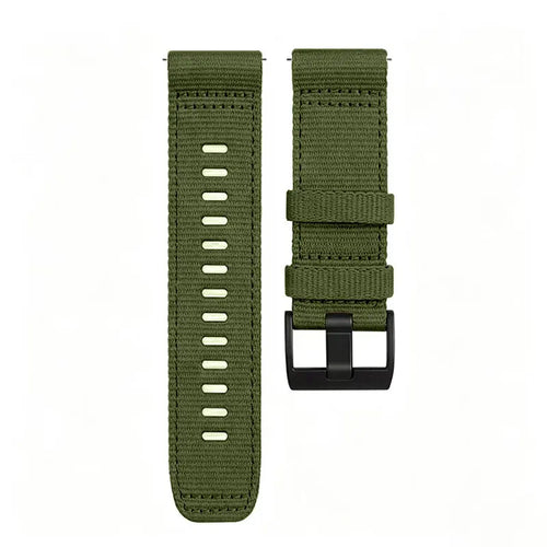 Garmin Venu X1 Nylon Buckle Strap (Green)