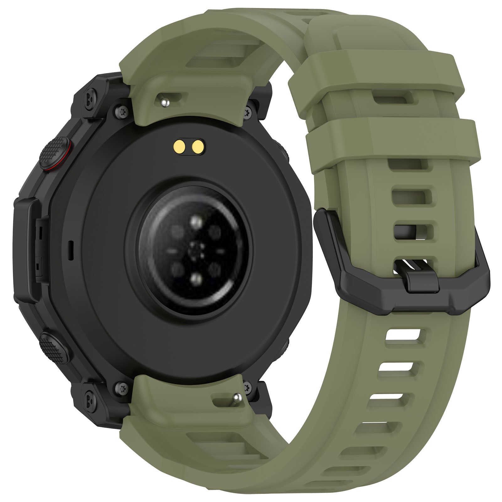 Amazfit T-Rex 3 Pro - 48mm Silicone Strap (Dark Green)