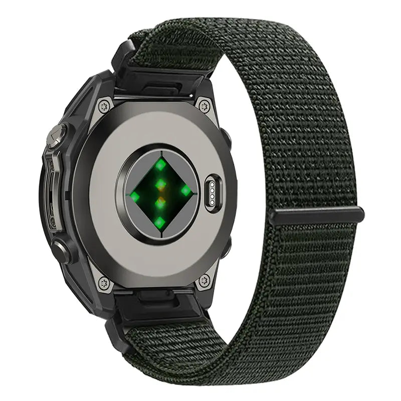 Garmin Quatix 8 Pro - 47mm Premium Nylon Strap (Green)