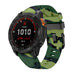 Garmin Epix Pro (Gen 2) 51mm Race Silicone Strap (Green Camouflage)