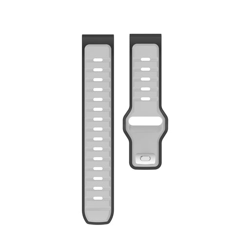 Polar Pacer Outdoor Duo Silicone Strap (Grey/Black)