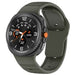 Samsung Galaxy Watch 8 - 44mm Outdoor Silicone Strap (Dark Green)