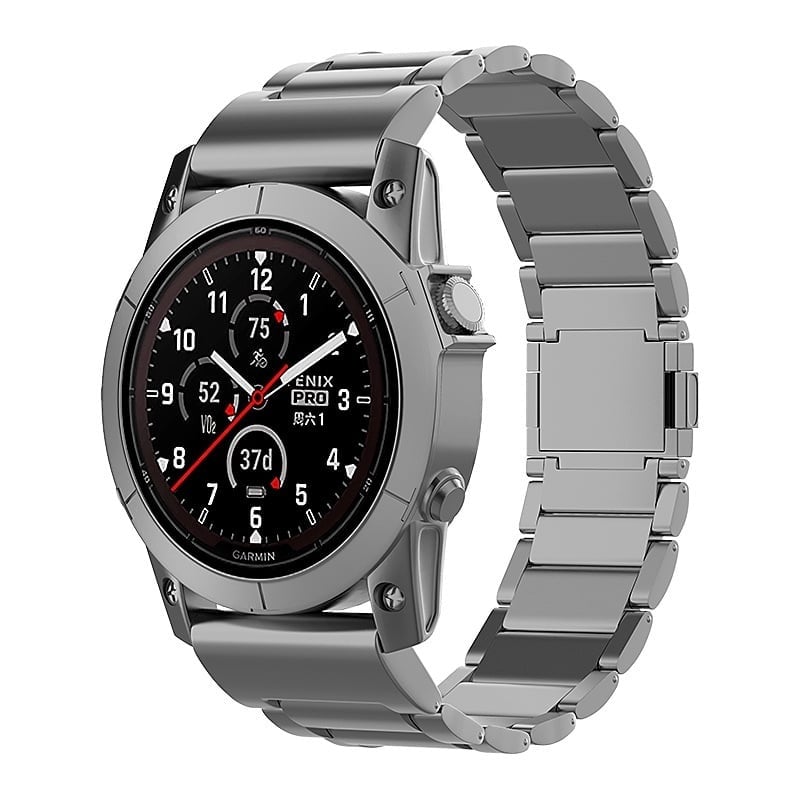 Garmin Descent MK3i - 51mm Magnetic Titanium Strap (Graphite)