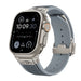 Apple Watch Liquid Elastic Silicone Strap (Grey)