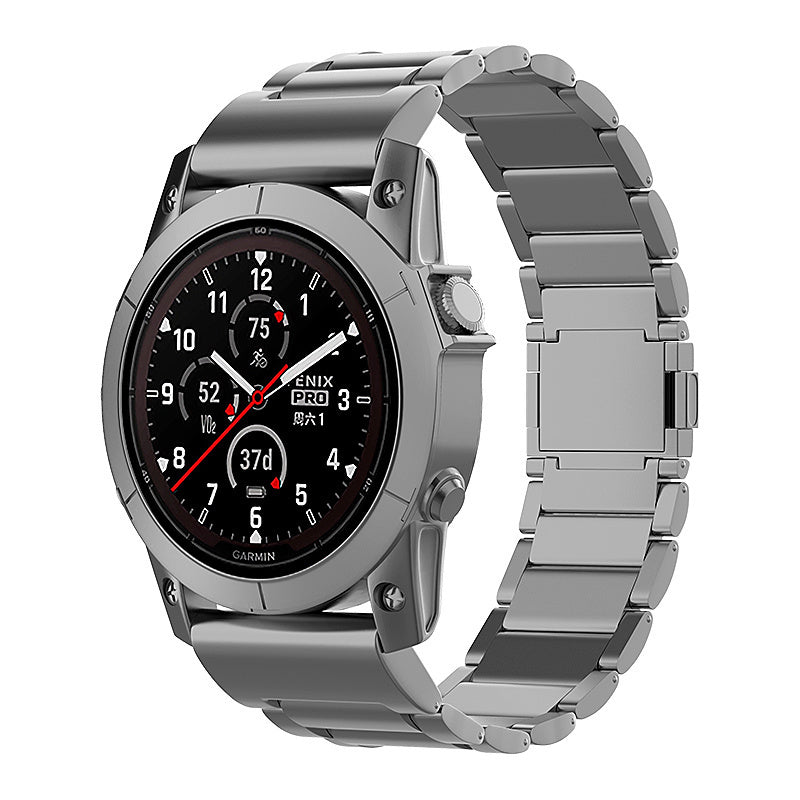 Garmin Fenix 8 - 47mm Magnetic Titanium Strap (Graphite)