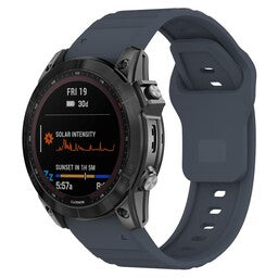 Garmin Instinct E - 45mm Outdoor Silicone Strap (Greyblue)