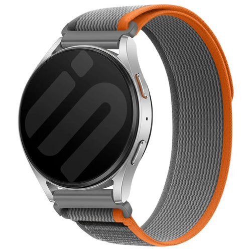 Huawei Watch GT 5 - 46mm Trail Nylon Strap (Grey/Orange)