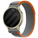 Garmin Vivomove Luxe Trail Nylon Strap (Grey/Orange)
