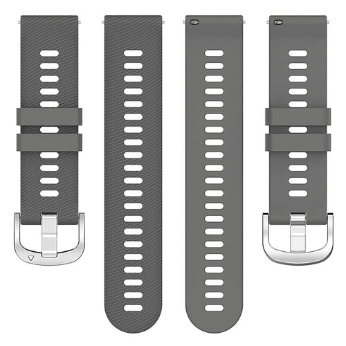 Garmin Vivoactive 6  Silicone Strap (Dark Grey)