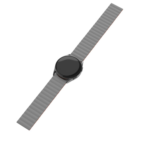Xiaomi Watch 2 Pro Magnetic Silicone Strap (Grey/Orange)