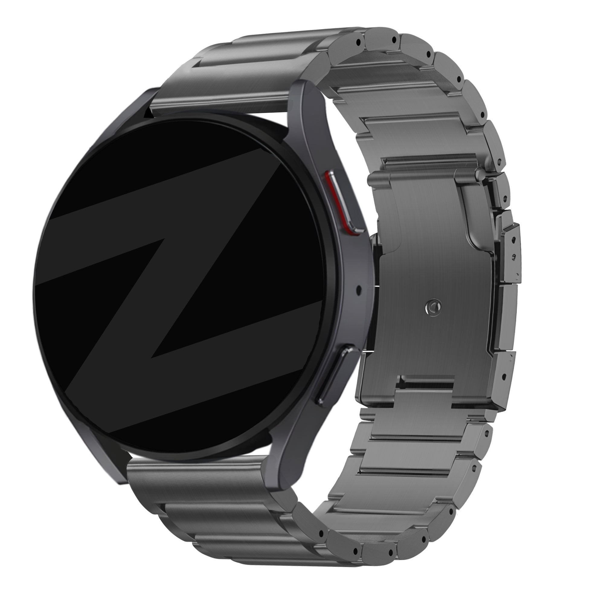 Bandz Realme Watch 2 (Pro) Titanium Strap 'Classic' (Graphite)