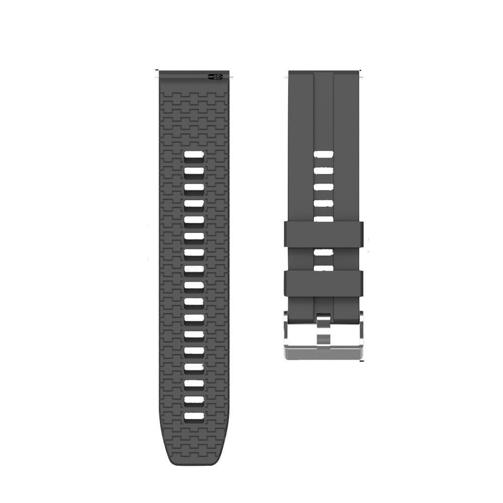 Huawei Watch GT 4 - 46mm Extreme Silicone Strap (Dark Grey)