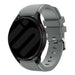 Amazfit Bip U (Pro) Twill Silicone Strap (Grey)