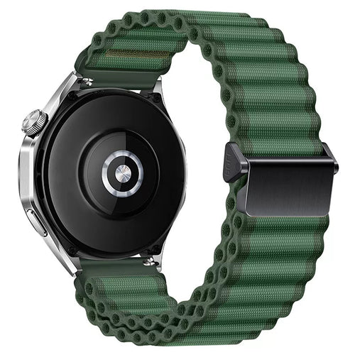Huawei Watch 3 (Pro) Outdoor Nylon Strap (Dark Green)