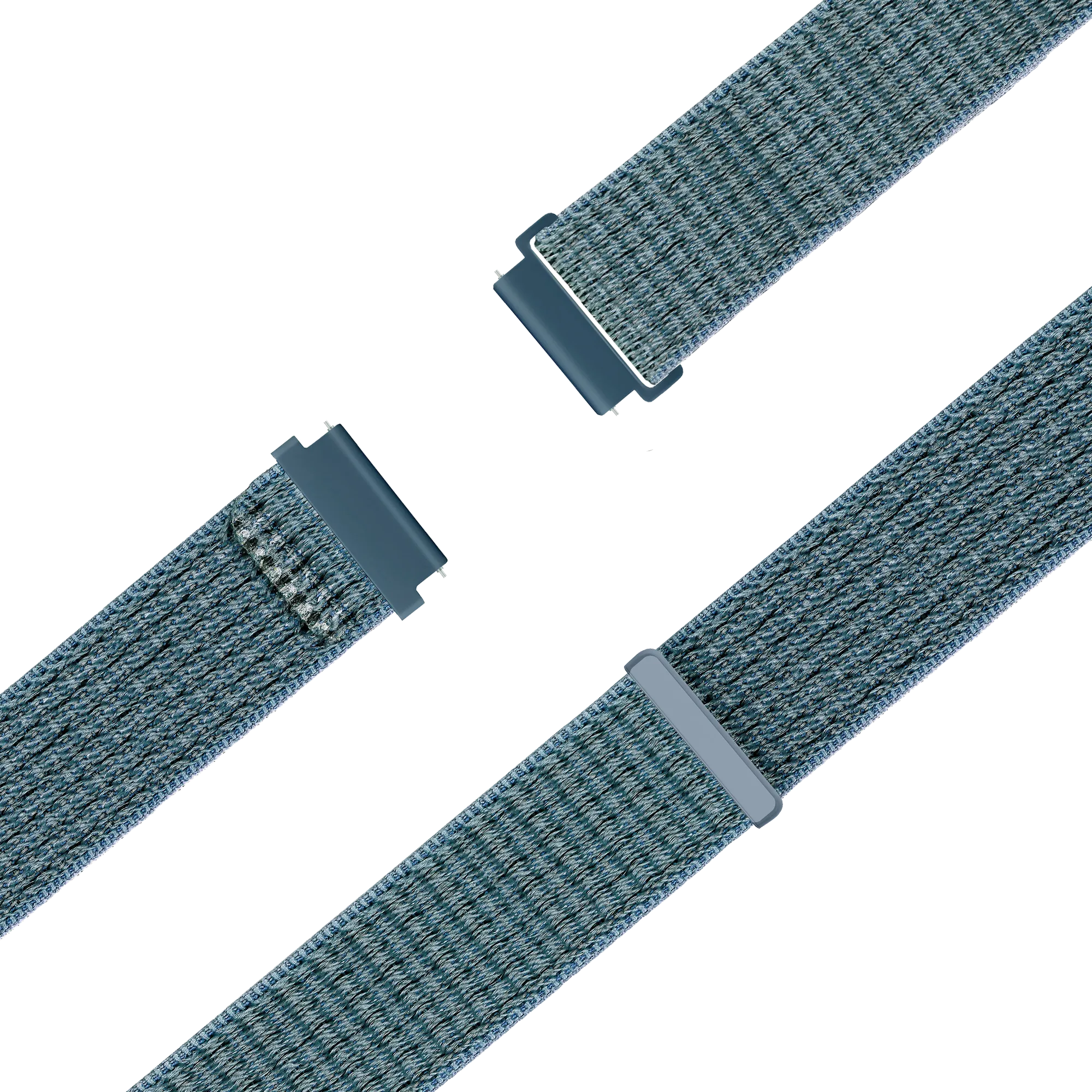 Bandz Garmin Vivomove 3s Nylon Loop Strap (Green-Grey)