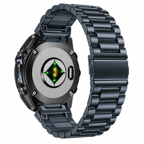 Garmin Approach S72 - 47mm Premium Steel Strap (Dark Grey)