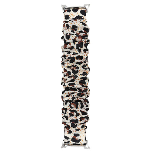 Samsung Galaxy Watch 8 - 44mm Scrunchie Strap (Leopard)