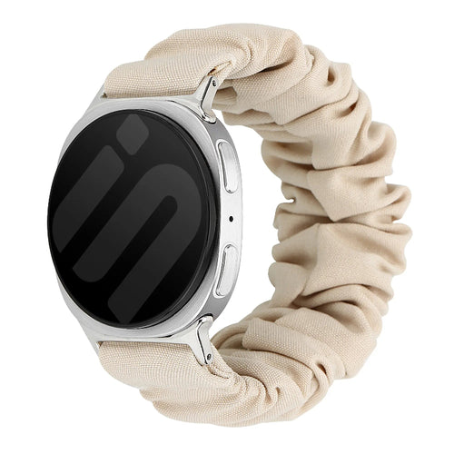 galaxy watch 8 scrunchie band starlight