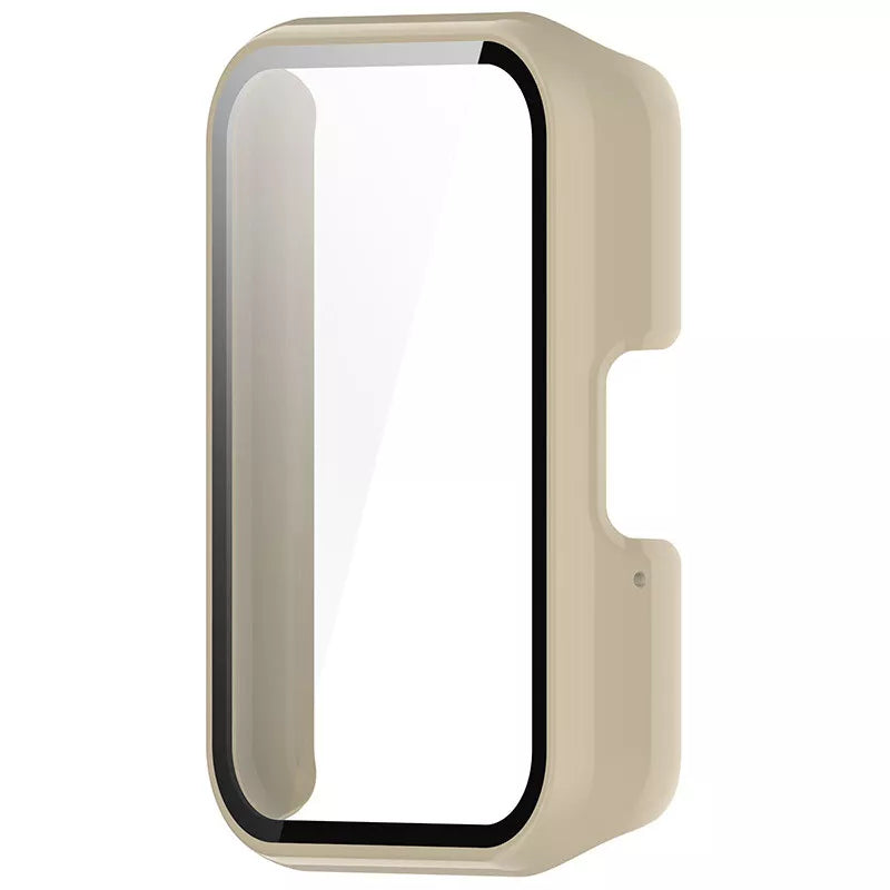 Samsung Galaxy Fit 3 Hard Case with Glass (Beige)