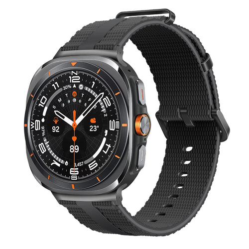 galaxy watch ultra silicone band black