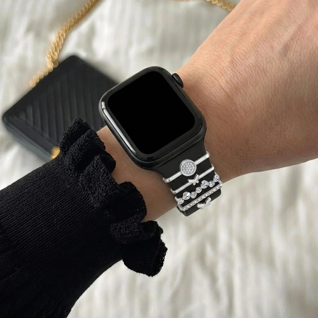 Watch Strap Charm - Butterfly (Silver)