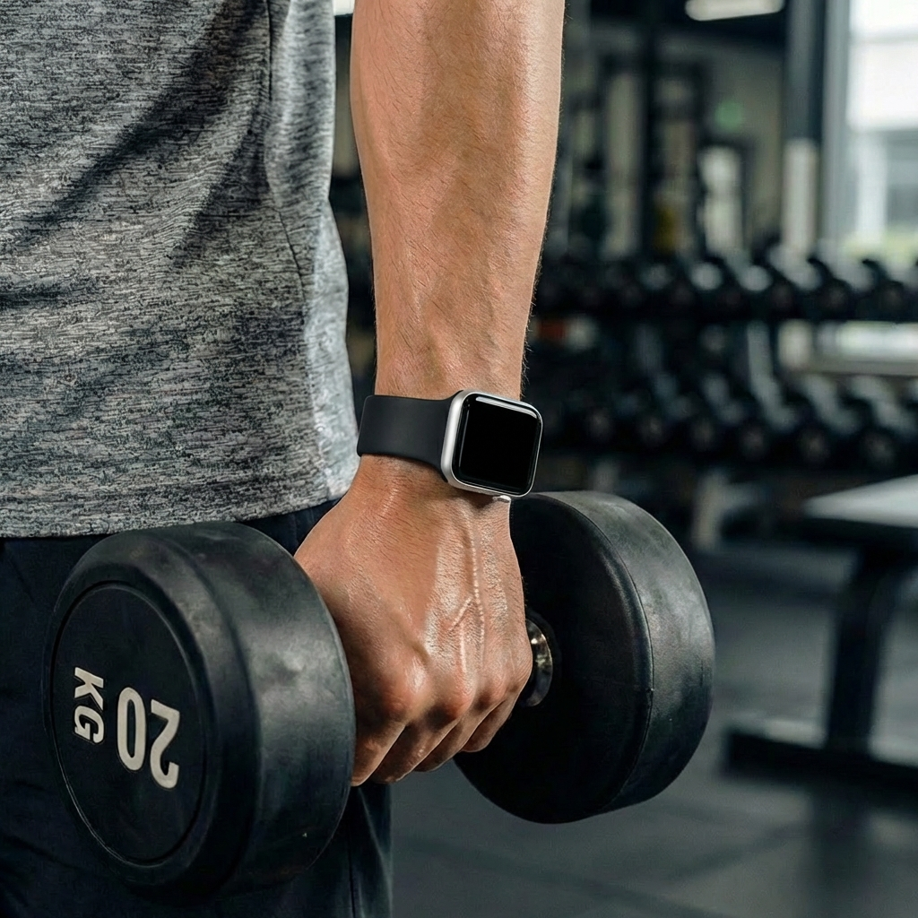 Apple Watch Ultra Silicone Strap (Black)