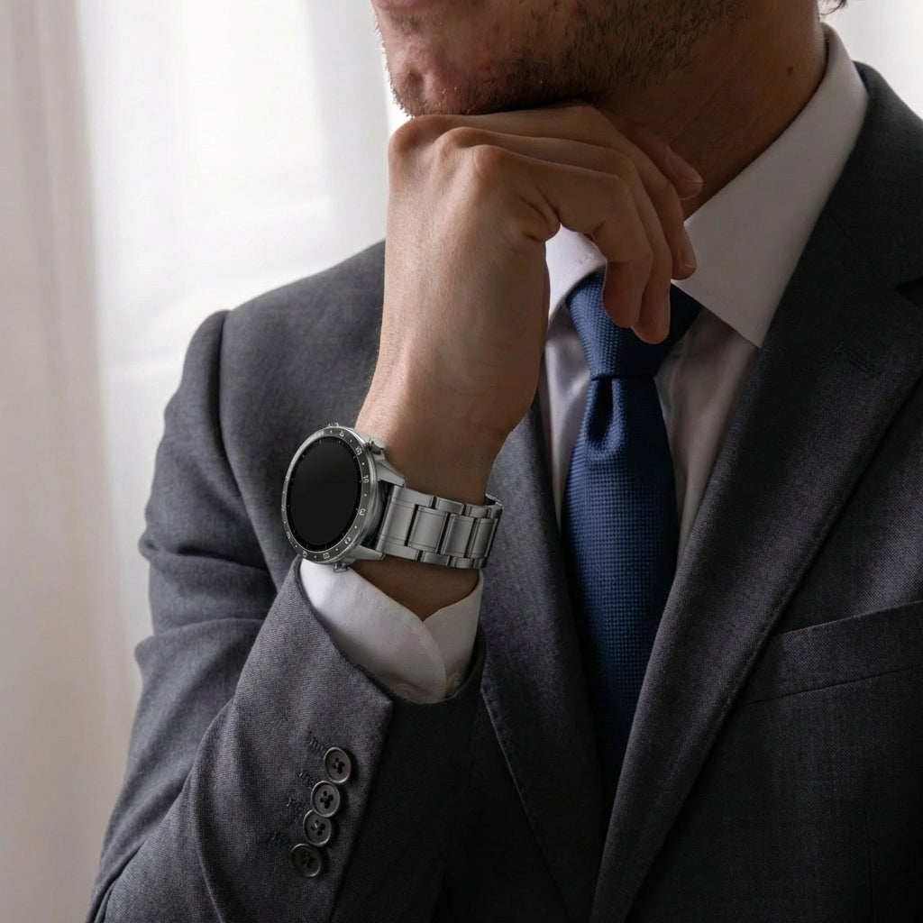 Garmin Fenix 8 - 47mm Premium Titanium Strap (Graphite)