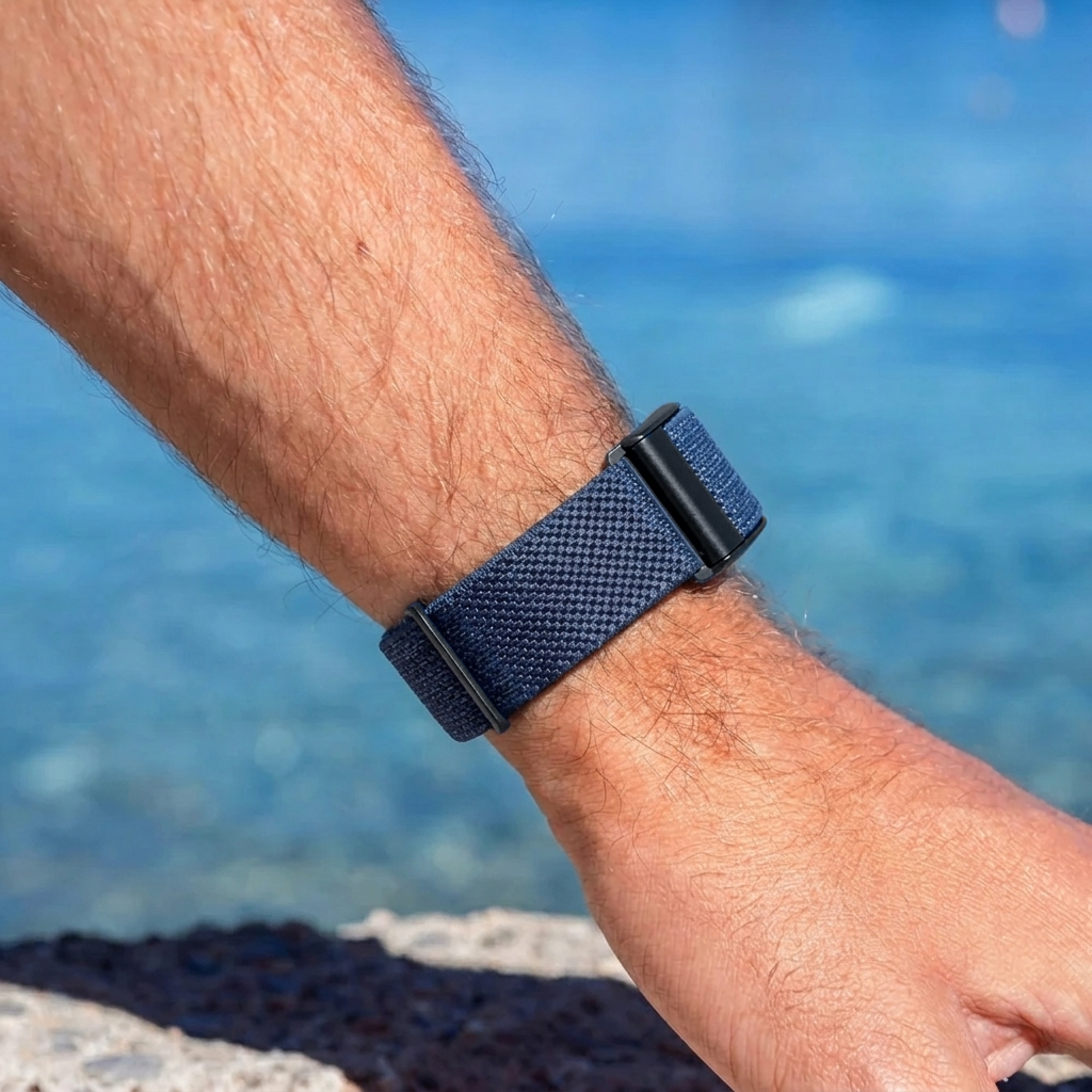 Polar Loop Nylon Strap (Blue)