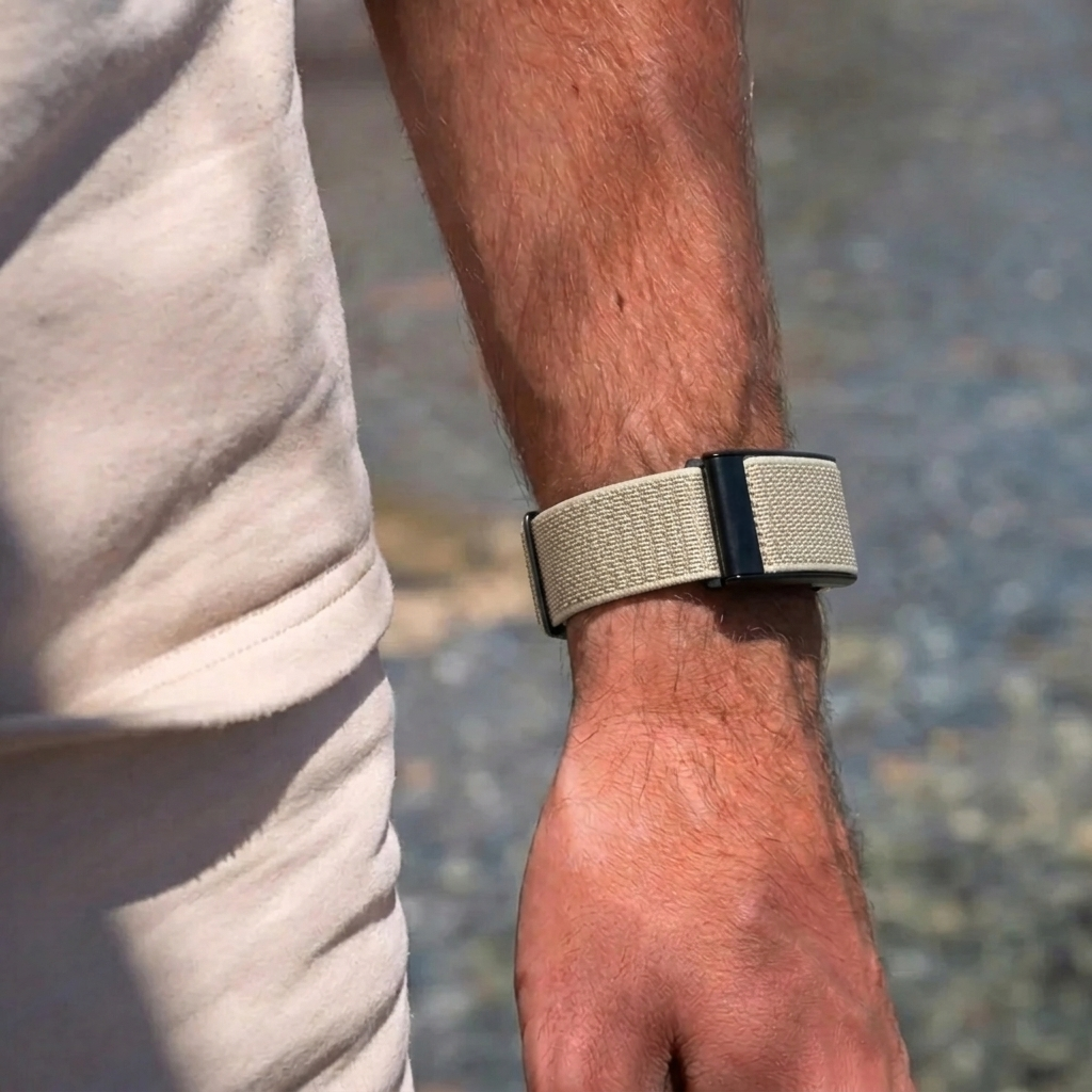 Polar Loop Nylon Strap (Beige)