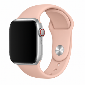 Apple Watch Silicone Strap (Baby Pink)