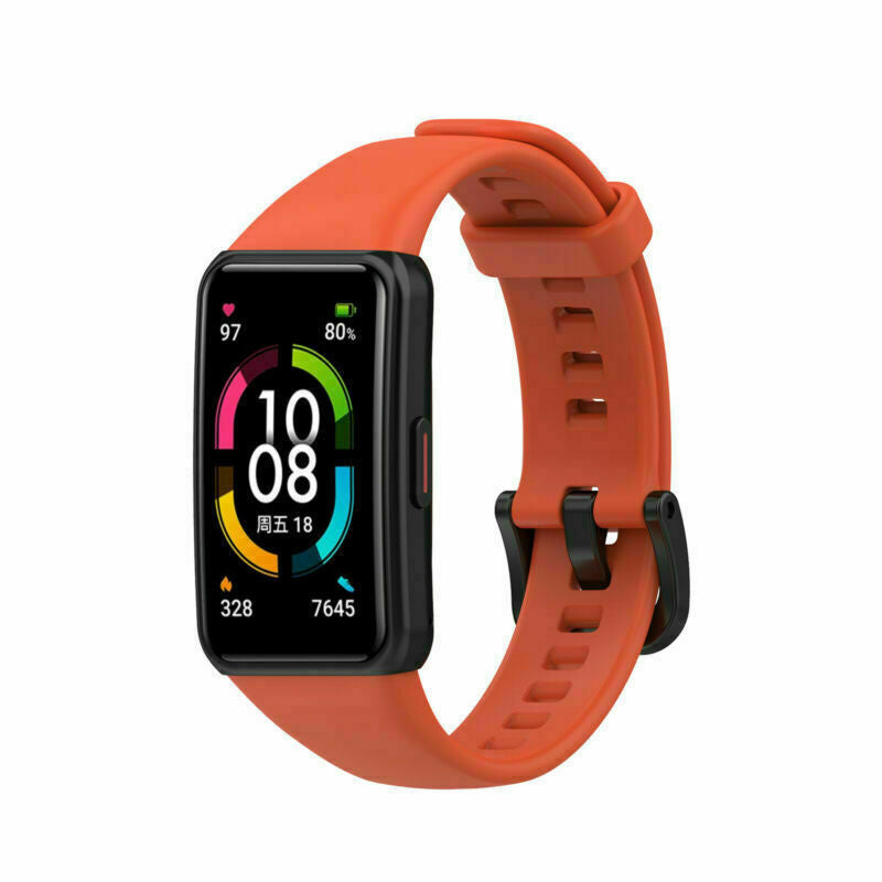 honor-band-6-silikonarmband-orange