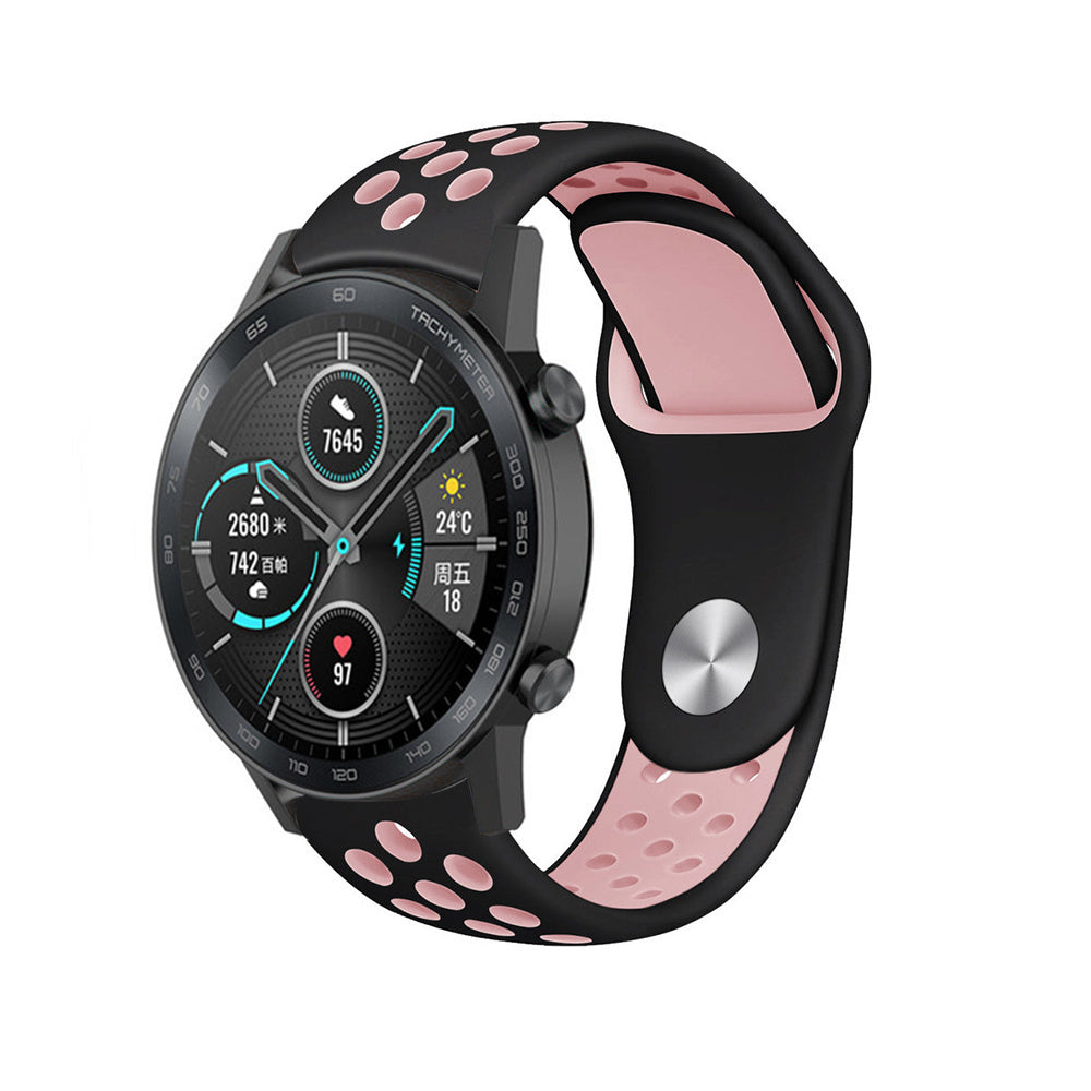 honor-magic-watch-sport-band-zwart-roze