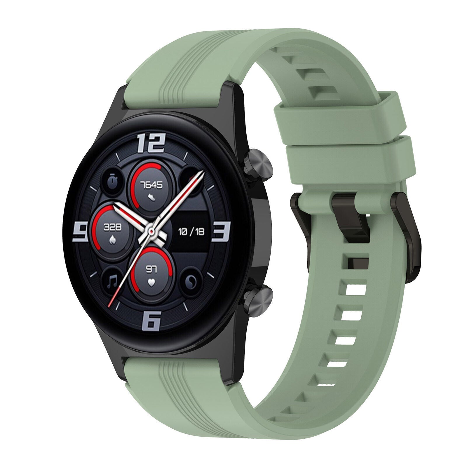 honor-watch-gs-3-siliconen-bandje-lichtgroen