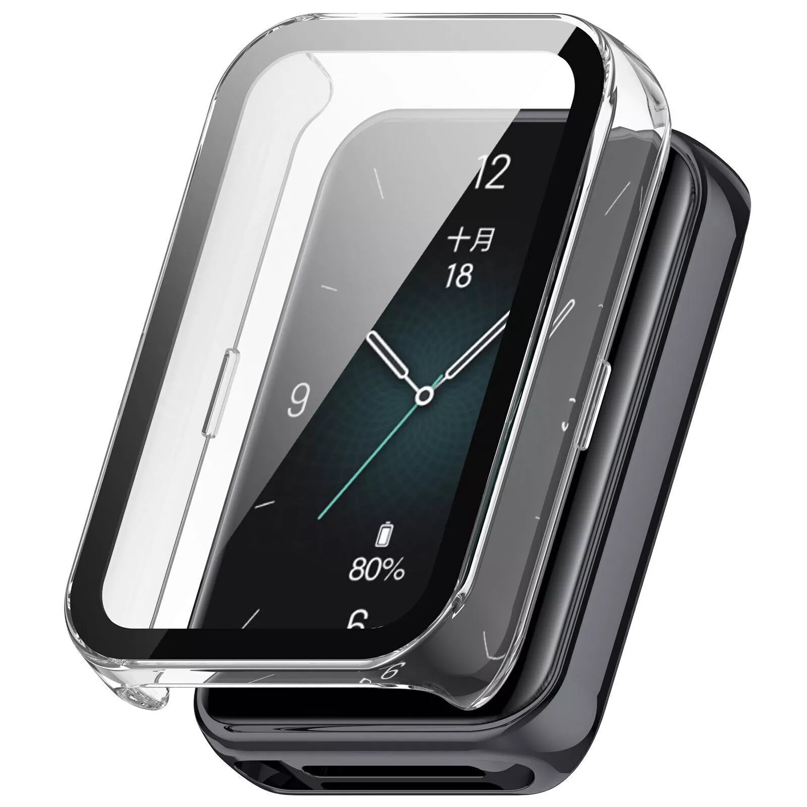 Honor Band 9 PC Case with Glass (Transparent)