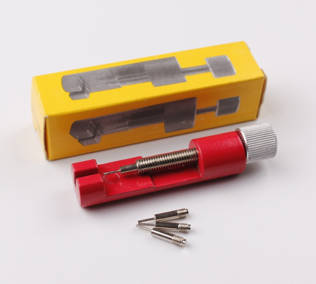 horloge-schakel-pin-toolkit-rood-doosje