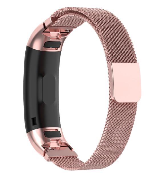 Huawei Band 3/4 Pro Milanese Metal Strap (Pink)