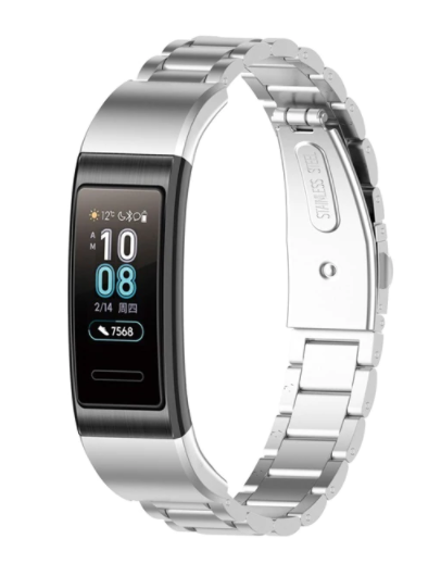 huawei-band-4-pro-stahlarmband-silber