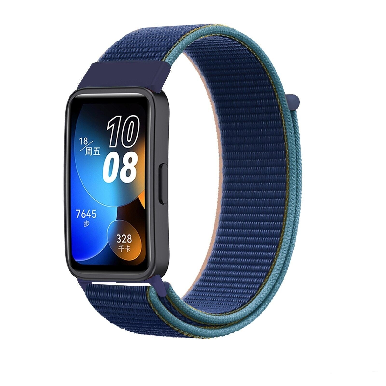 huawei-band-8-nylon-band-blauw