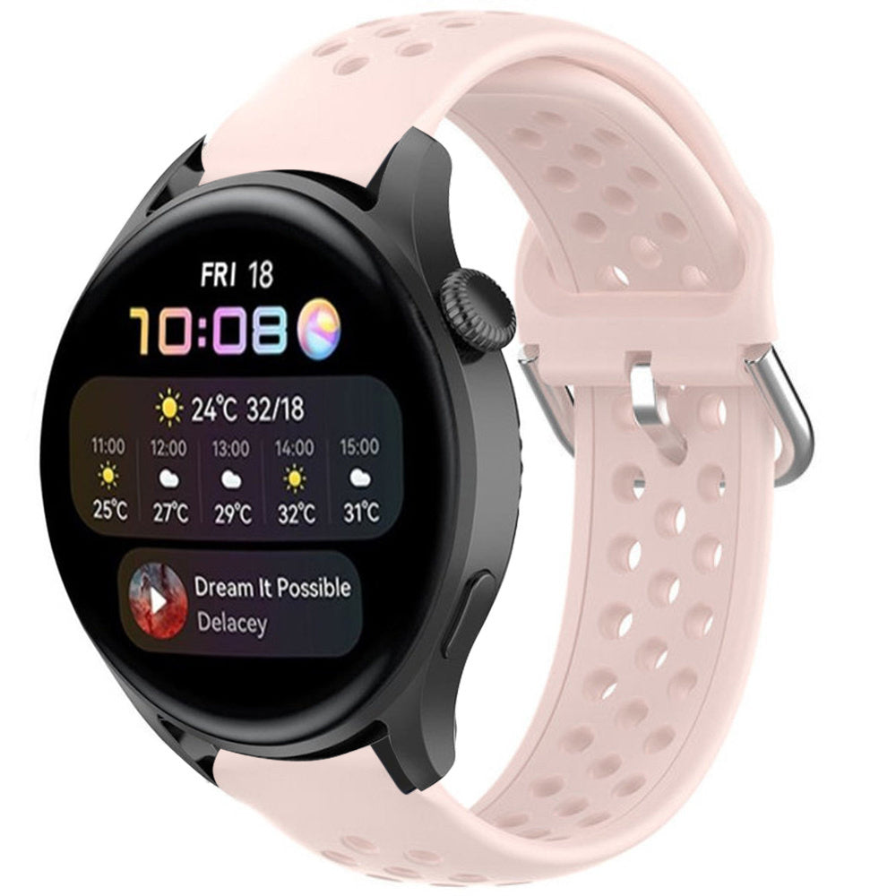 huawei-watch-3-pro-siliconen-bandje-gaatjes-roze