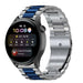 Huawei Watch 3 (Pro) Steel Strap (Silver/Blue)