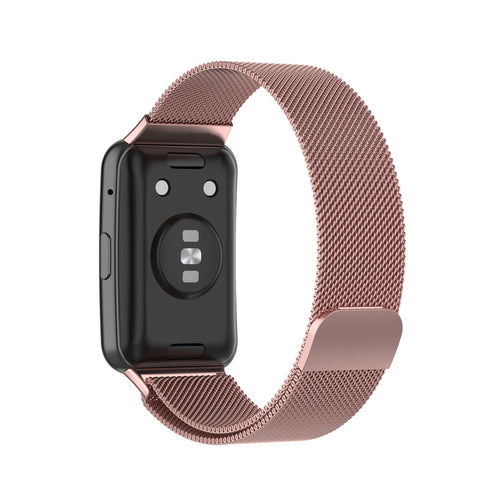 Huawei Watch Fit SE Milanese Strap (Rosé Pink)