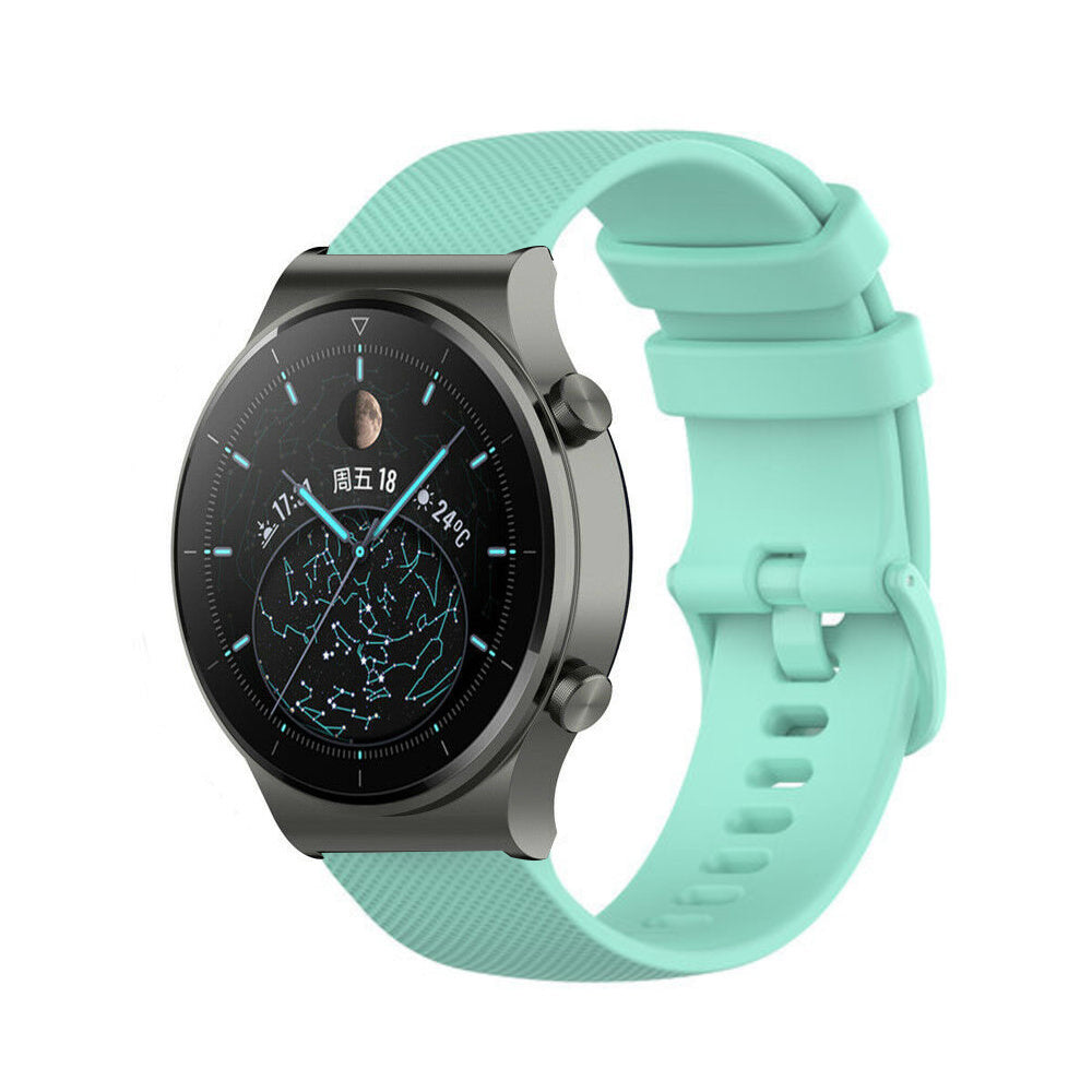 huawei-watch-gt-2-pro-luxe-siliconen-bandje-aqua