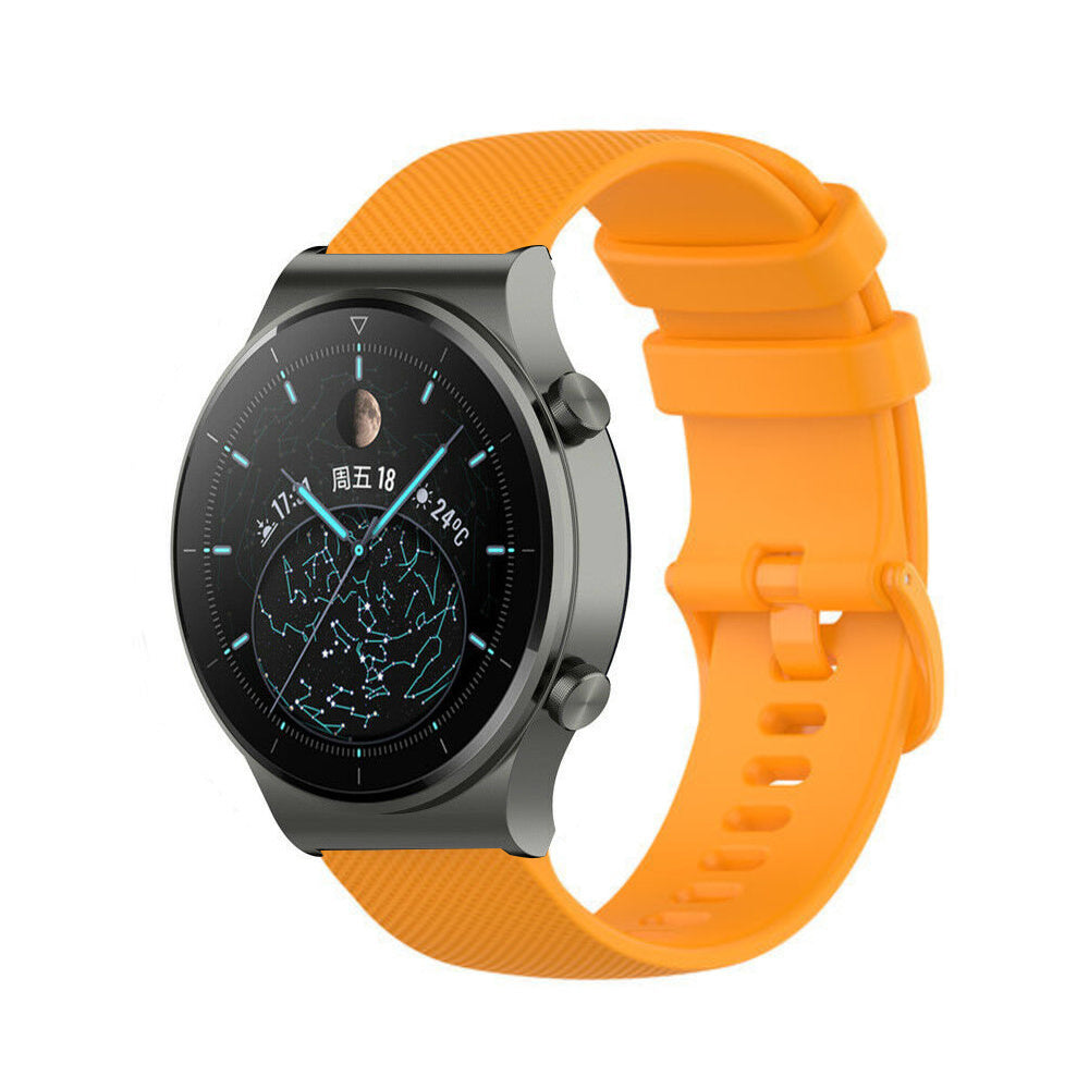 huawei-watch-gt-2-pro-luxe-siliconen-bandje-oranje