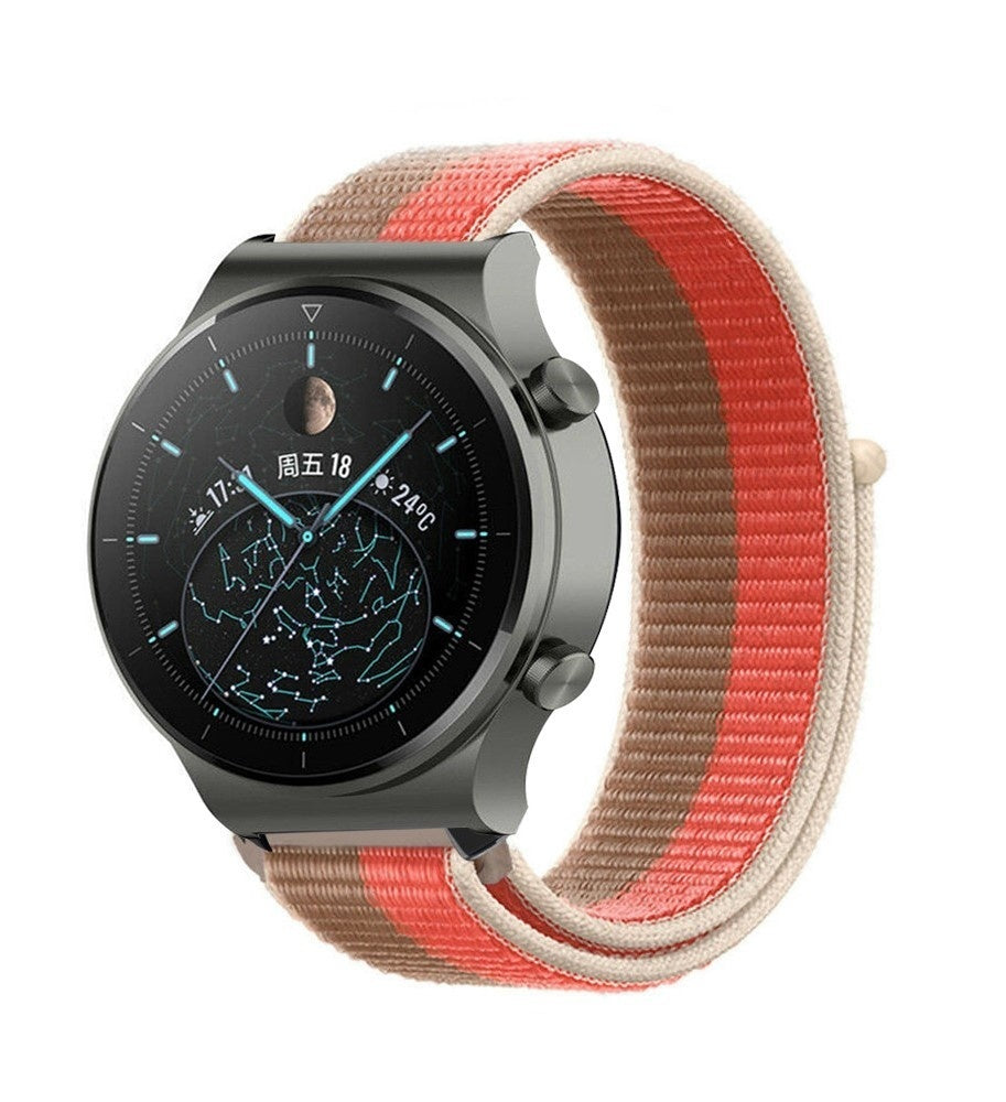 huawei-watch-gt-2-pro-nylon-bandje-pomelo