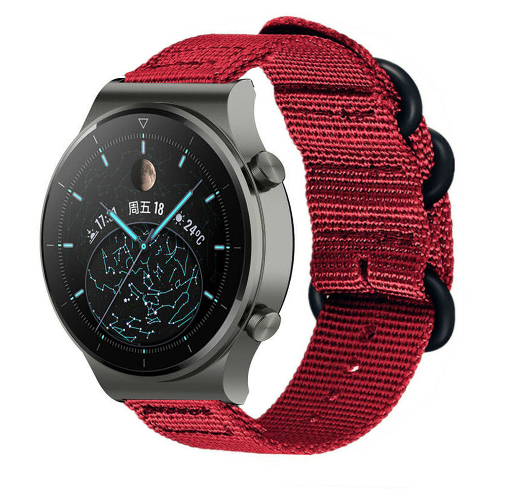 huawei-watch-gt-2-pro-nylon-gesp-band-rood